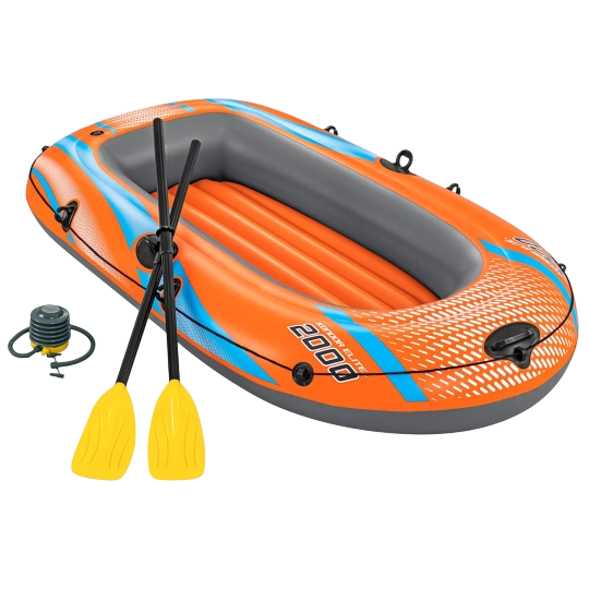Bestway Kondor Elite 2000 Raft Set — Inflatable Boat with Oars & Pump