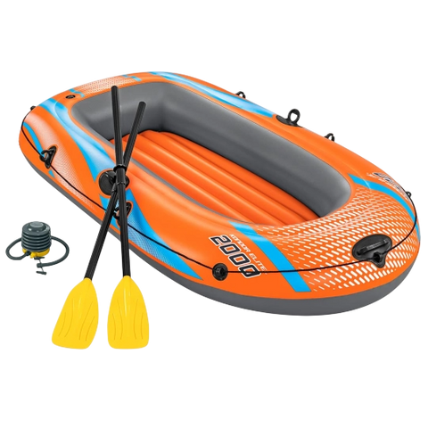 Bestway Kondor Elite 2000 Raft Set — Inflatable Boat with Oars & Pump