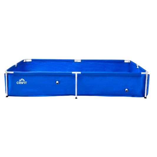 Crivit Metal Frame Pool — Rectangular Above Ground Pool