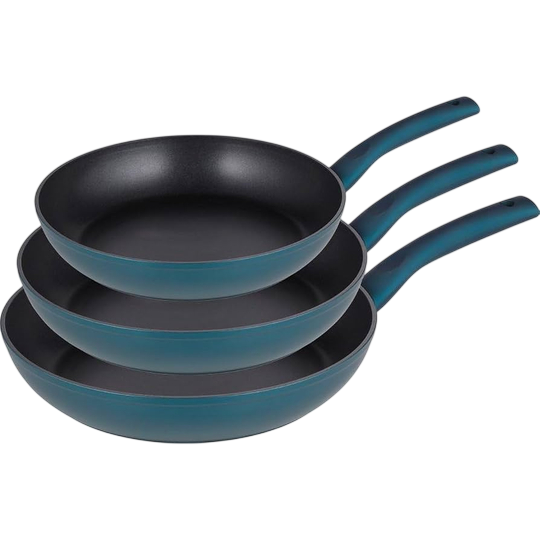 Michelino Nora 3-Piece Frying Pan Set — 20 / 24 / 28 cm