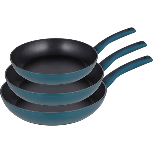 Michelino Nora 3-Piece Frying Pan Set — 20 / 24 / 28 cm