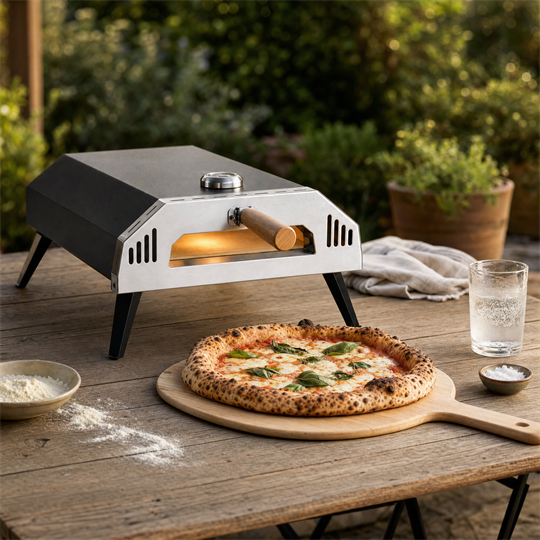 Grill Meister Milano — Portable Gas Pizza Oven