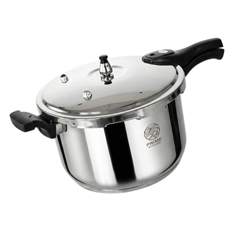 Prime Kitchen 304 Stainless Steel Pressure Cooker 9 L