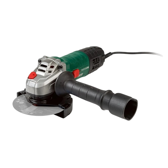 Parkside Angle Grinder — 750W 115mm Corded Grinder
