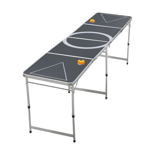 Rocktrail Beer Pong Table — Folding Aluminium Party Game Table