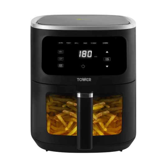 Tower 6L Digital Air Fryer with Viewing Window — VORTX Technology