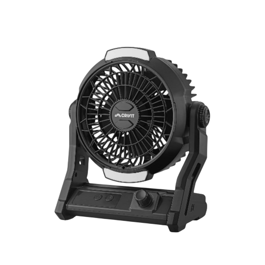 Crivit Cordless Portable Fan — Rechargeable Wireless Fan