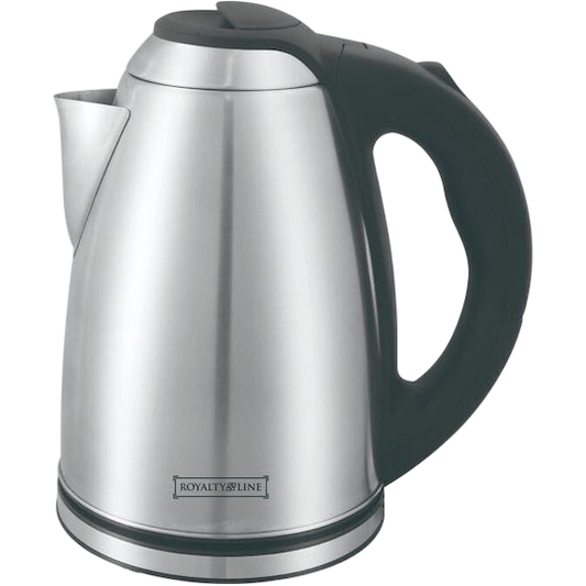 Royalty Line Stainless Steel Electric Cordless Water Kettle — 1.7L Rapid Boil
