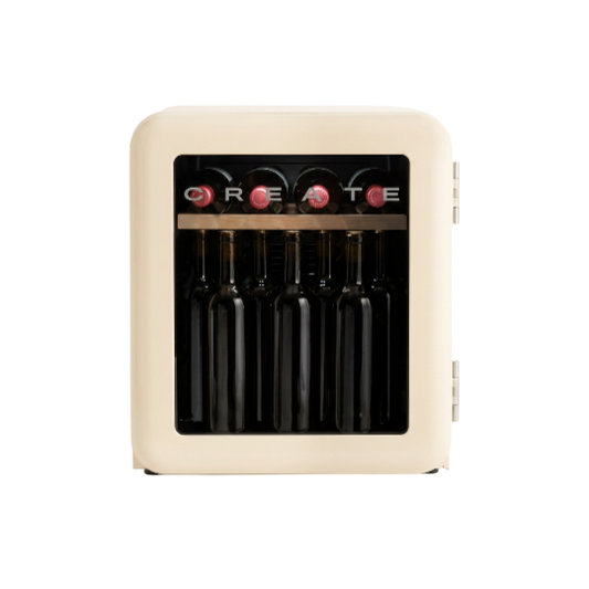 CREATE Retro 12 — 12-Bottle Retro Wine Cooler