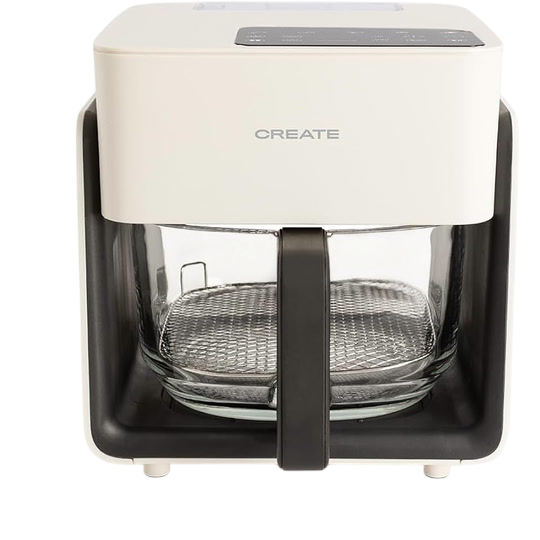 Create Fryer Studio Crystal Glass Air Fryer 4.2 L
