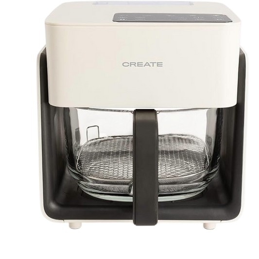 Create Fryer Studio Crystal Glass Air Fryer 4.2 L