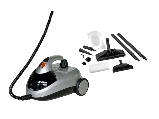 Clatronic Steam Cleaner — 1500 W, 4 Bar, Chemical-Free Cleaning with Full Accessory Set