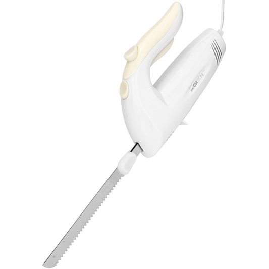 Clatronic Electric Knife — 150 W Motor with Serrated Stainless Steel Double Blade
