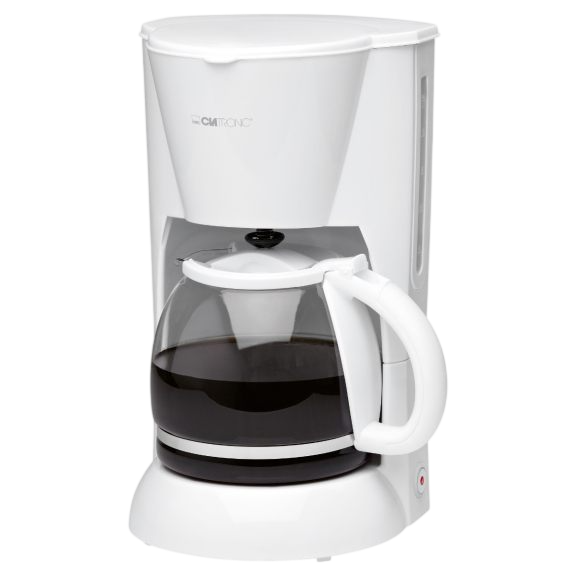 Clatronic Filter Coffee Machine — Up to 14 Cups (1.8 L) with Glass Jug & Anti-Drip