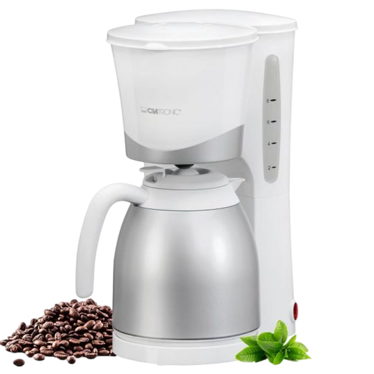 Clatronic Thermo Coffee Machine — 870 W, Double-Walled Thermo Jug, 8–10 Cups
