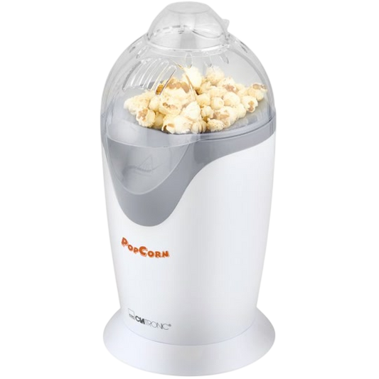 Clatronic Popcorn Maker — Hot Air Popcorn Machine, Oil-Free