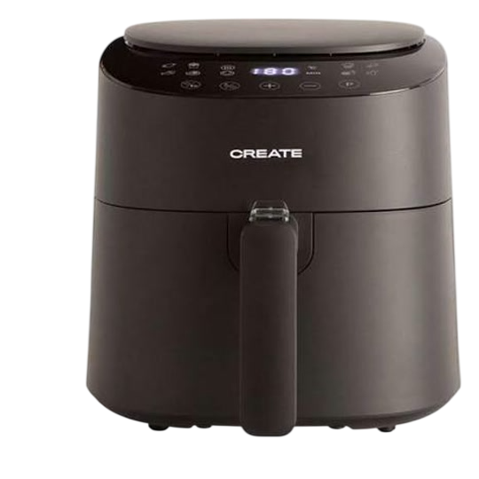 CREATE Air Fryer Pro Compact — 3.5 L Oil-Free Fryer with Touch Panel