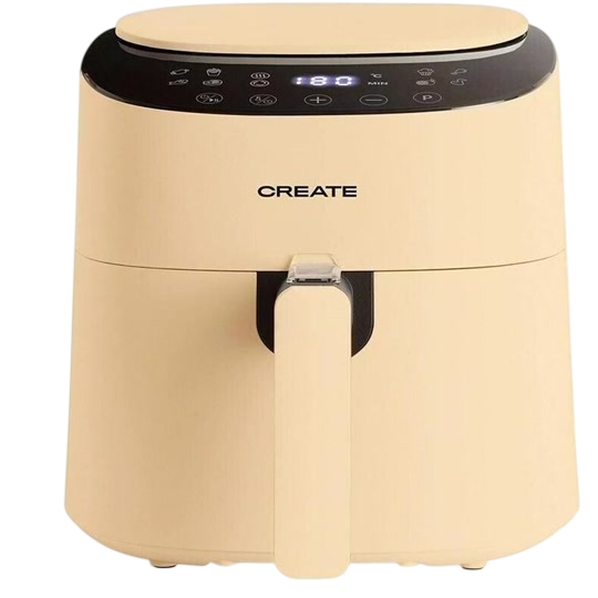 CREATE Air Fryer Pro Compact — 3.5 L Oil-Free Fryer with Touch Panel