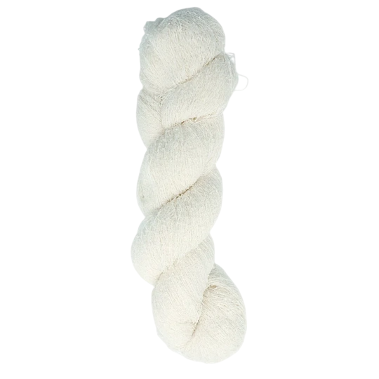 Crelando "Nicole" Effect Knitting Yarn 200 g — Olive Green, approx. 340 m, Aran Weight
