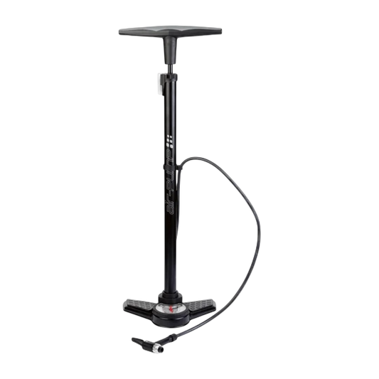 CRIVIT Bicycle Floor Pump with Pressure Gauge — 11.5 x 22.5 x 60 cm