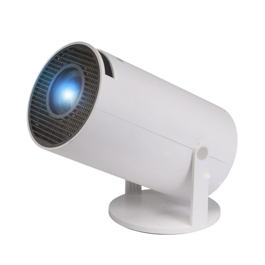 Denver PR-2500K Full-HD Projector — 180° Rotatable, 37"–170" Projection, HDMI & USB