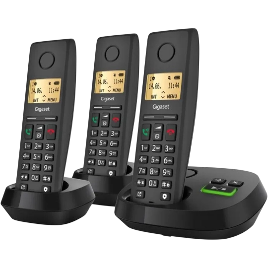 Gigaset Pure 100A Trio Cordless Phone Set