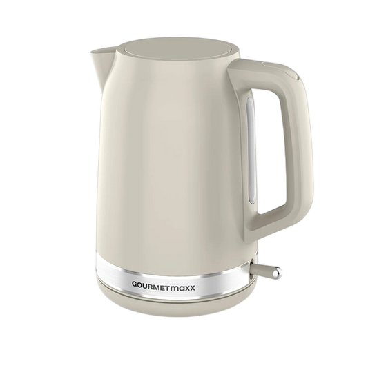 GOURMETmaxx Wasserkocher COLOR Edition — 1.7 L, 2200 W, 360° Cordless Base, GS Certified
