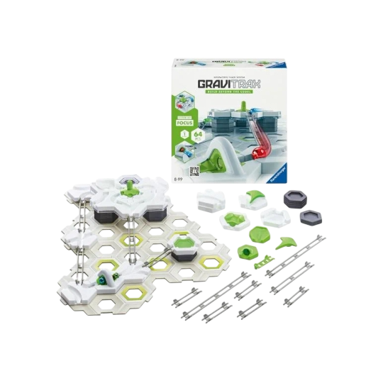 Ravensburger GraviTrax Marble Run — 64-Piece Construction Set