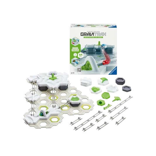 Ravensburger GraviTrax Marble Run — 64-Piece Construction Set