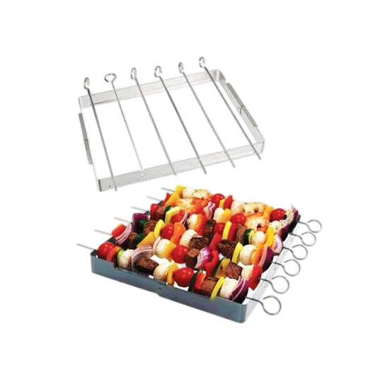 Grill Meister Barbecue Skewers (7-Piece Set with Frame)