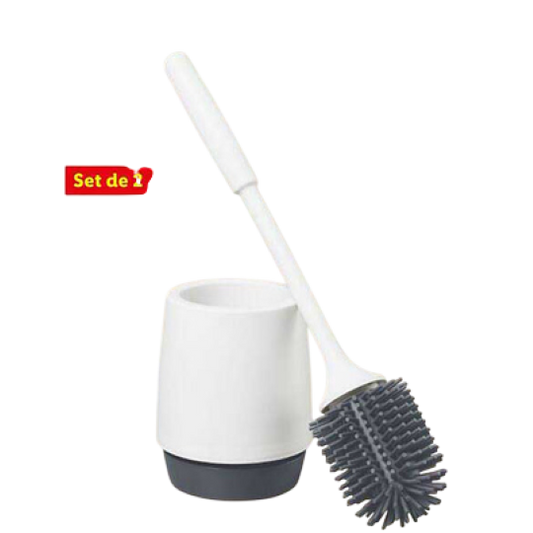Livarno Home Toilet Brush & Holder Set