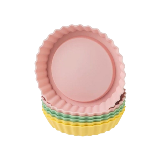 Livarno Silicone Tartlet Moulds — 6-Piece Set
