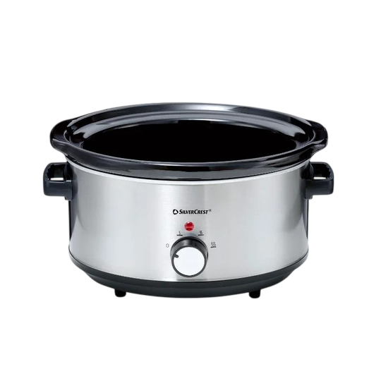 SILVERCREST KITCHEN TOOLS Mijoteuse Électrique — 3.5 L Slow Cooker, 3 Heat Settings, 170–200 W