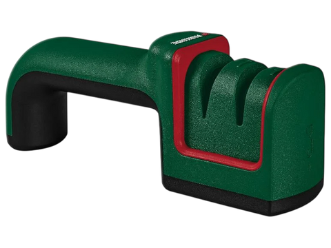 Parkside Axe & Knife Sharpener — Diamond-Coated Manual Sharpener with 2 Guide Slots