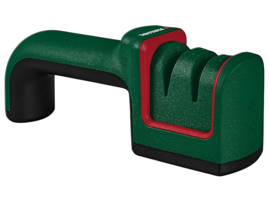 Parkside Axe & Knife Sharpener — Diamond-Coated Manual Sharpener with 2 Guide Slots