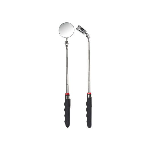 PARKSIDE — 2-Piece LED Pick-Up Magnet and Inspection Mirror Set