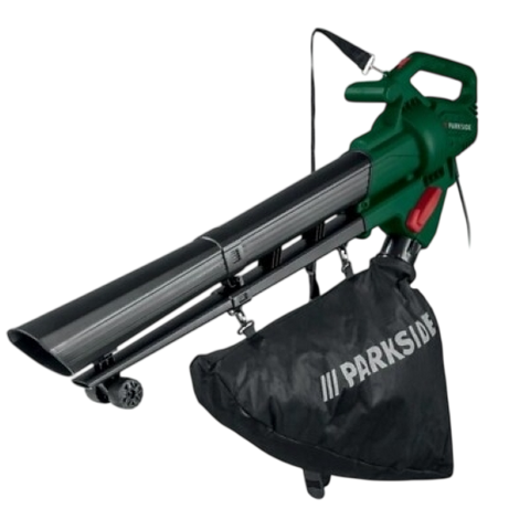 Parkside Electric Leaf Blower & Vacuum — with Shredder