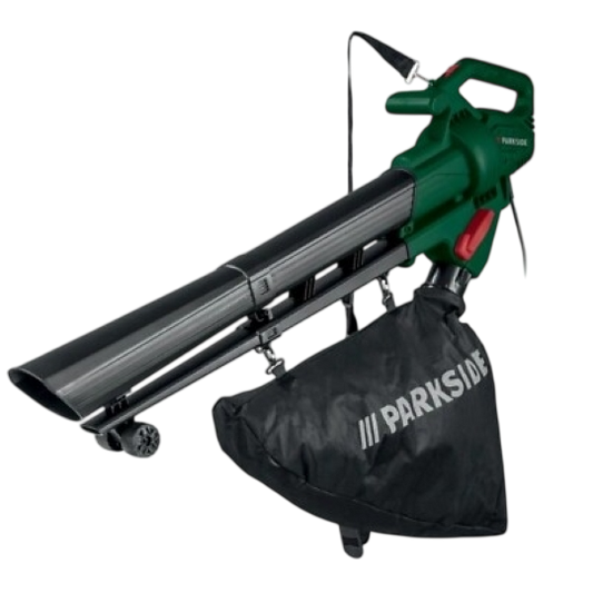 Parkside Electric Leaf Blower & Vacuum — with Shredder