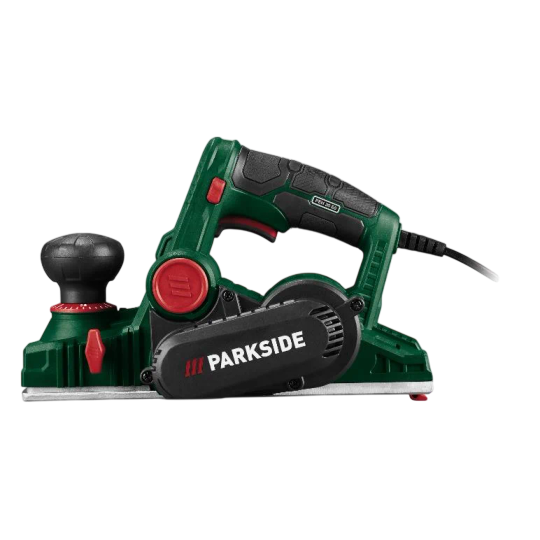 PARKSIDE Elektrohobel — 750 W Electric Planer with Carbide Blade, 0–3 mm Depth