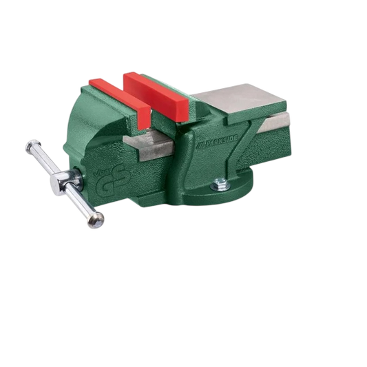 PARKSIDE Bench Vice — Cast Iron Bench Vice with 100 mm Clamping Capacity and Steel Lever, approx. 5.3 kg