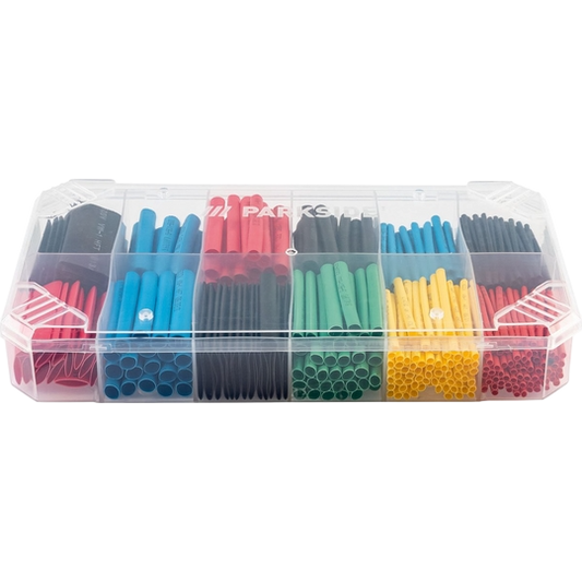 Parkside Heat Shrink Tubing Set — 450 - Piece, Coloured