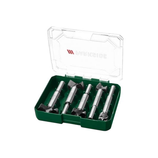 Parkside Wood Drill and Countersink Set — 8 Piece