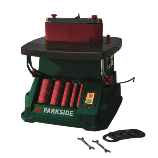 Parkside Oscillating Spindle & Belt Sander PSSB 500 A1