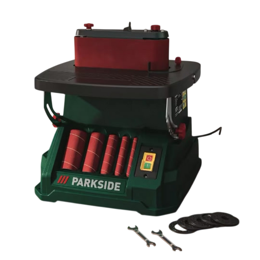 Parkside Oscillating Spindle & Belt Sander PSSB 500 A1