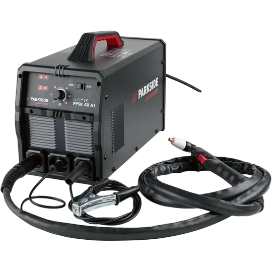 Parkside Plasma Cutter — 40A with Integrated Air Compressor