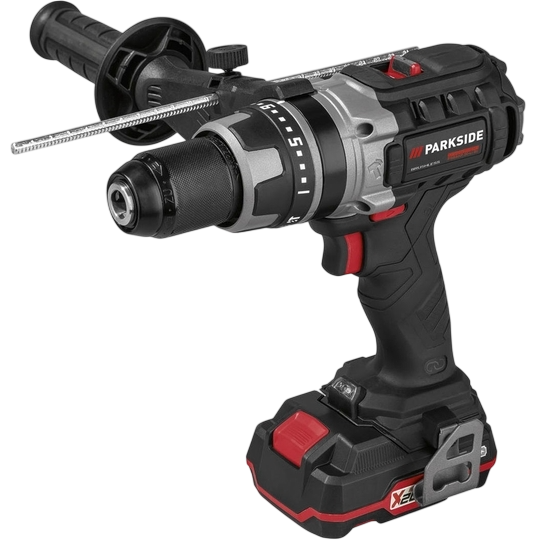 Parkside Cordless Drill Set — 20V Impact Drill with Accessories