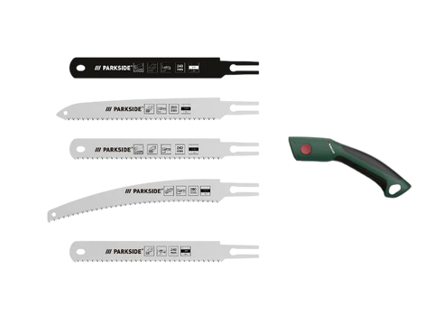 Parkside Hand Saw Set — 7-Piece Precision Saw Set for Metal, Wood & Plastic