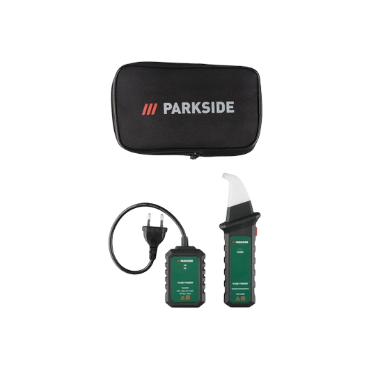 PARKSIDE Fuse Finder — Circuit Breaker and Fuse Finder Set with Transmitter, Receiver and Case