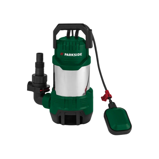 Parkside Submersible Dirty Water Pump — 1100W, 20,000 l/h