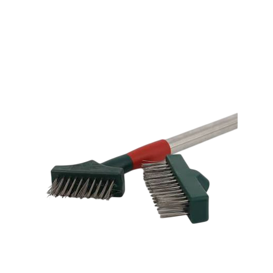 PARKSIDE Weed Brush Set — Telescopic Handle 92–142 cm with 2 Wire Brush Heads for Paths and Joints
